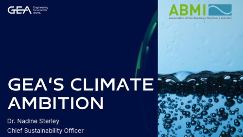 GEA's Climate Ambition introduced to the ABMI Members